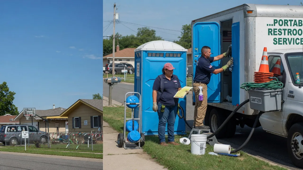 Portable Toilet Rental in Rocheport, MO near me